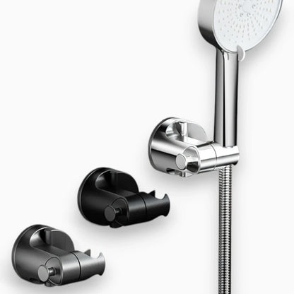 Support pivotant pour pommeau de douche adapté à tous les types de carrelage