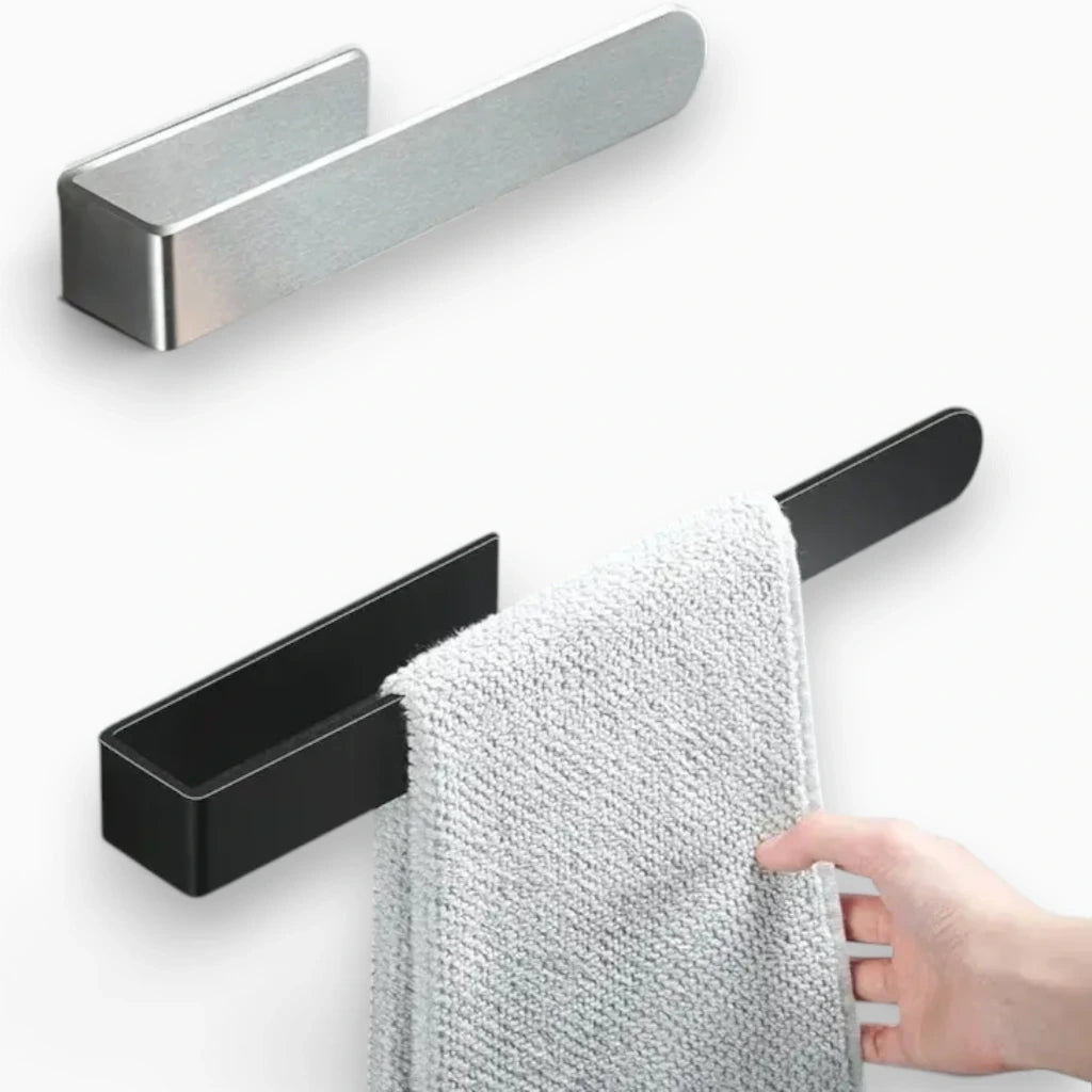 Porte serviette une barre en inox résistant à l'humidité