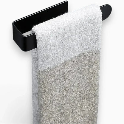 Barre porte serviette discrète pose facile sur surface lisse