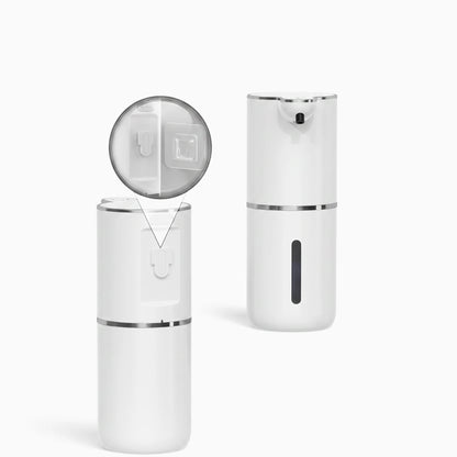Distributeur de savon électrique blanc avec capteur automatique sans contact