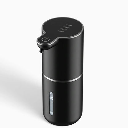 Flacon savon sans contact capteur mouvement rechargeable 4 niveaux