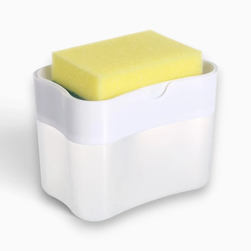 Détail du mécanisme de distribution automatique sans contact du savon liquide