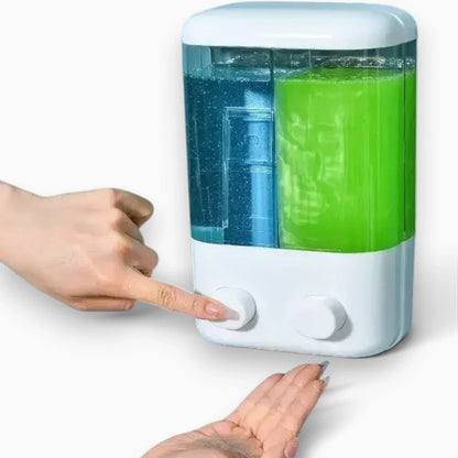 Distributeur de savon mural professionnel ergonomique avec pompe de dosage précis