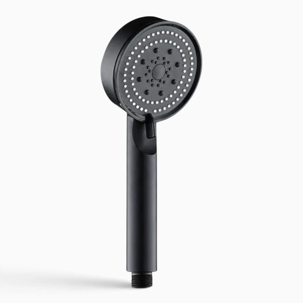 Double pommeau de douche avec 5 modes de pulvérisation réglables