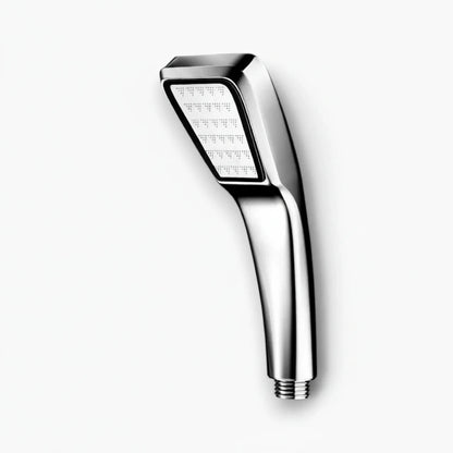 Douchette ergonomique noire avec diffuseur large pour confort quotidien
