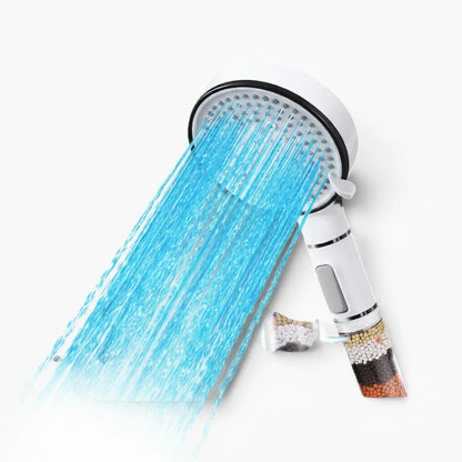 Douchette filtrante multifonctionnelle avec contrôle de pression réglable
