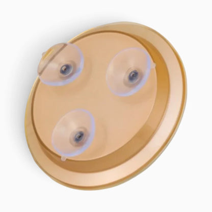 Miroir grossissant ventouse avec grossissement 20X pour application précise du maquillage