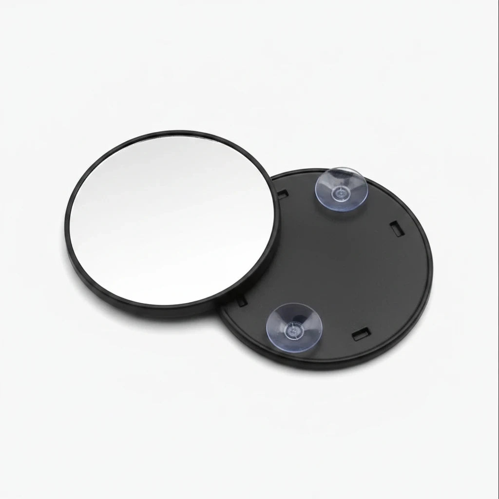 Petit miroire grossissant compact de 8,8 cm pour maquillage précis