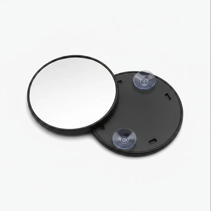 Petit miroire grossissant compact de 8,8 cm pour maquillage précis