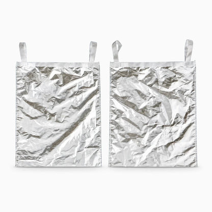 Panier à linge bambou avec doublure nylon amovible pour protéger l'intérieur