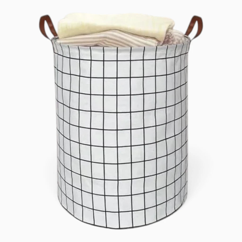 Séparateur de linge avec poignées intégrées et structure collapsible