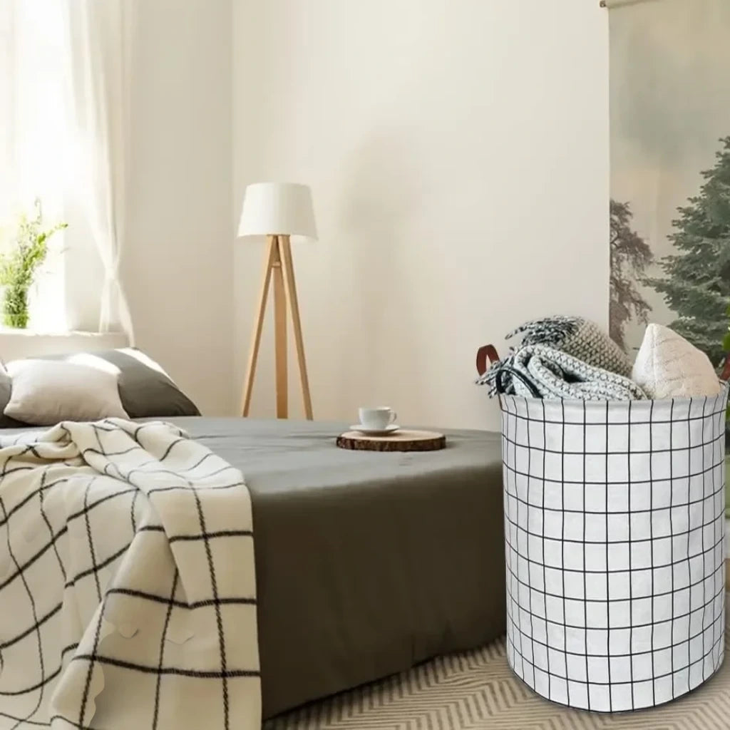 Conteneur de rangement pliable avec sections de séparation pour vêtements