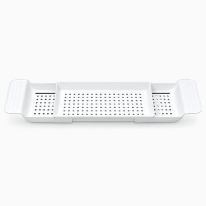 Support plateau baignoire blanc sans fixation, installation directe sur les rebords