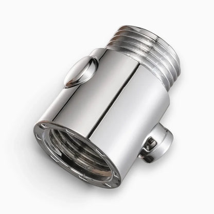 Pommeau de douche avec stop eau permettant un contrôle intuitif du débit