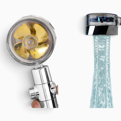 Pommeau de douche économie eau avec buse haute pression et rotation 360 degrés