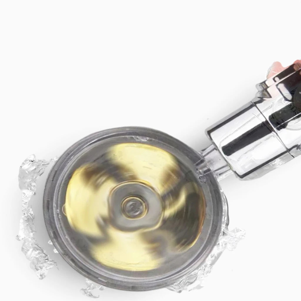Système de douche à ventilateur économe dotée de technologie basse consommation