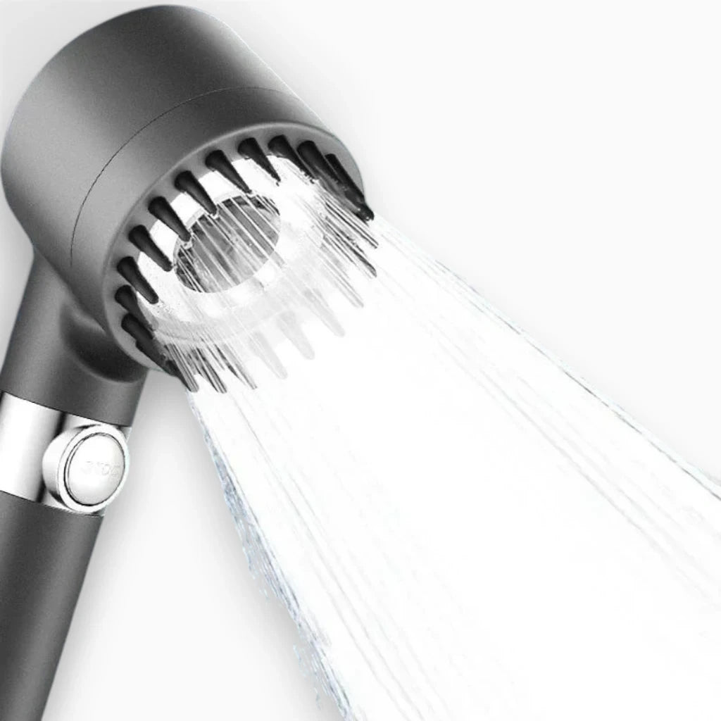 Accessoire de salle de bain avec technologie de filtration pour protéger peau et cheveux du calcaire