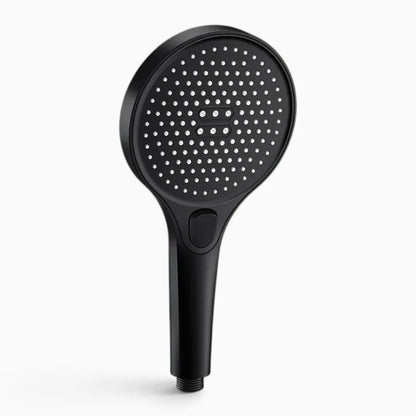 Pommeau de douche rond et large avec fonction jet massant pour douche tonifiante