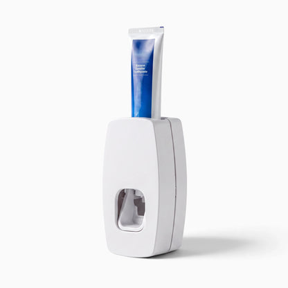 Porte-brosse à dent fixation murale avec réservoir de dentifrice automatisé