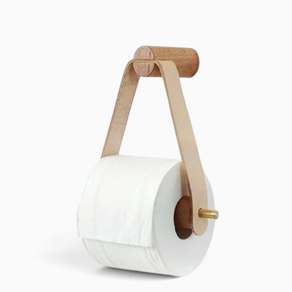 Porte papier toilette bois – 4