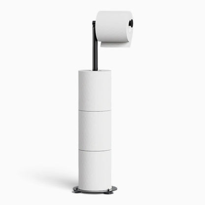 Distributeur papier toilette sur pied ergonomique avec accessoires