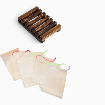 Porte savon bois – 3