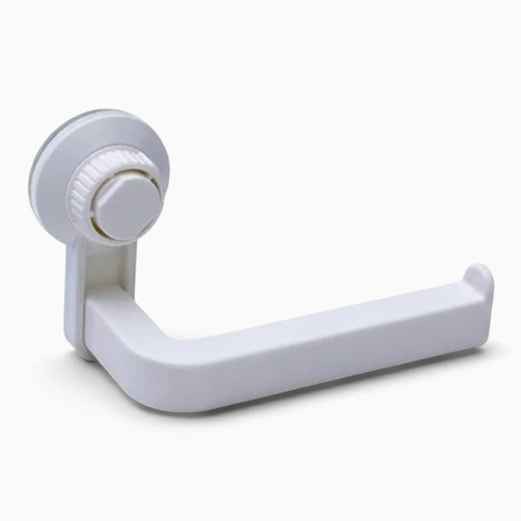 Porte papier toilette ventouse repositionnable près de la cuvette dans la salle de bain