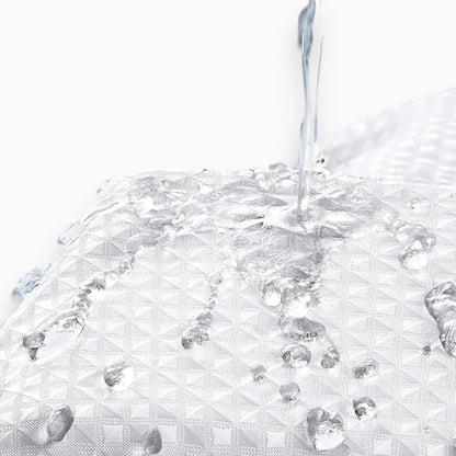Matière dense et traitée du rideau de douche épais intemporel