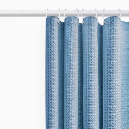 Texture gaufrée haute densité de rideau de douche imperméable