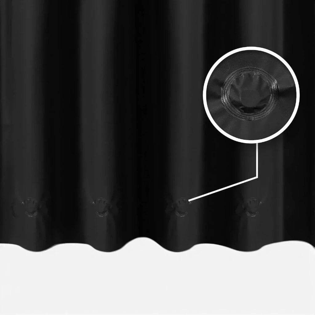 Rideau de douche plastique – 6