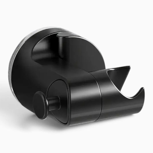 Support de pommeau de douche à ventouse avec fixation sans perçage sur paroi lisse