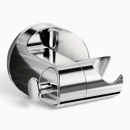 Ventouse pour pommeau de douche orientable avec bras articulé réglable