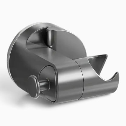 Support ventouse pommeau de douche installé dans une cabine de douche moderne