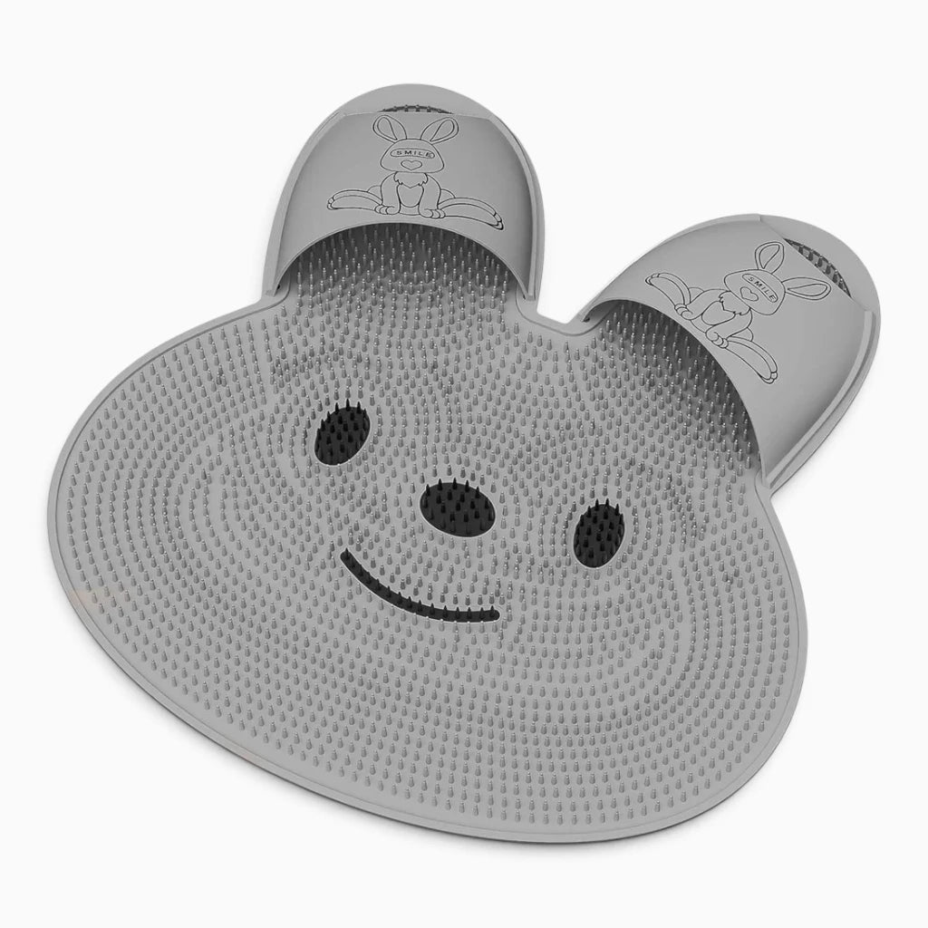 Tapis de douche à texture douce exfoliante
