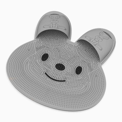 Tapis de douche à texture douce exfoliante