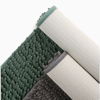 Tapis chenille salle de bain disponible en plusieurs coloris harmonieux