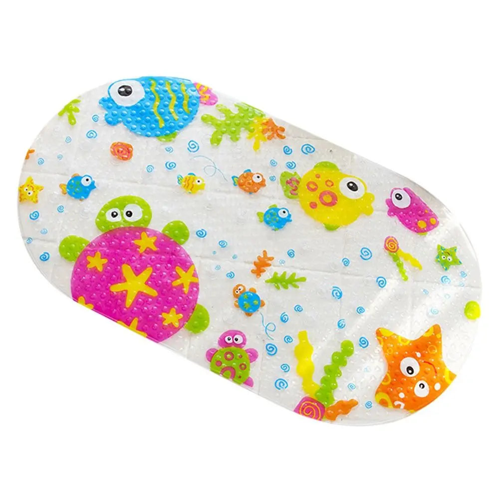 Tapis de bain avec ventouses pour maintien stable en baignoire