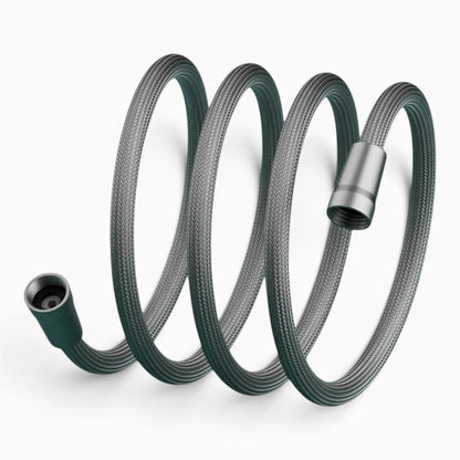 Pommeau et tuyau de douche assortis en coloris anthracite pour installation facile